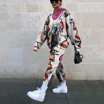 Women's sweatshirt suit