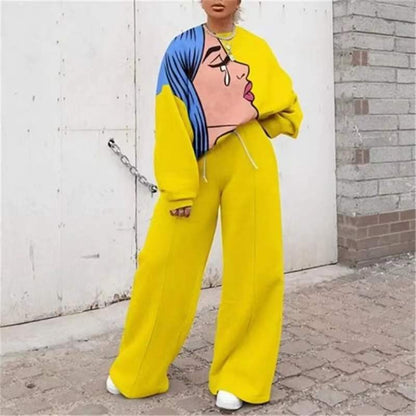 Women's sweatshirt suit