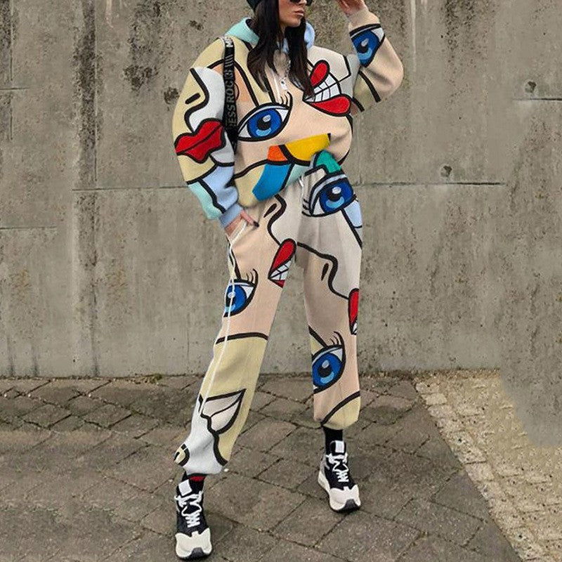 Women's sweatshirt suit