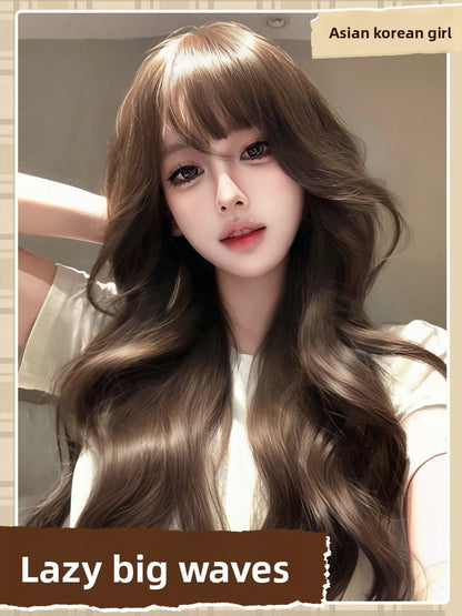 Women's Synthetic Big Wave Long Curly Hair Wig
