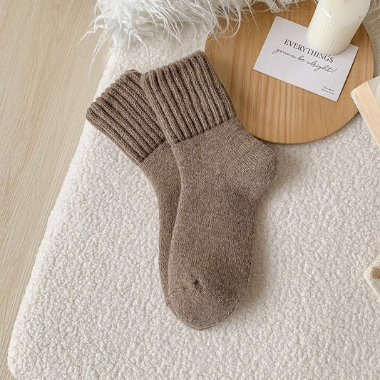Women's Thermal Terry Loop Mid-Calf Socks