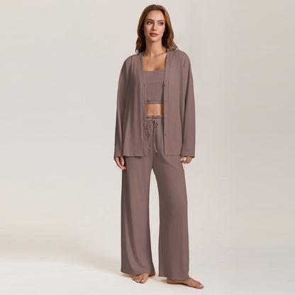 Women's Three-Piece Pajama