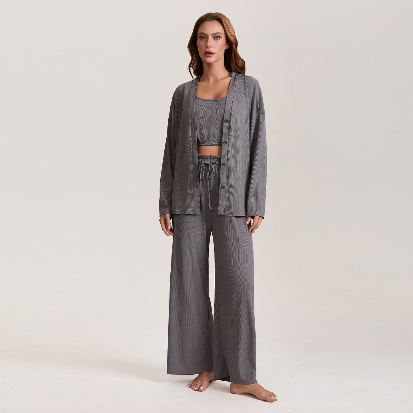 Women's Three-Piece Pajama