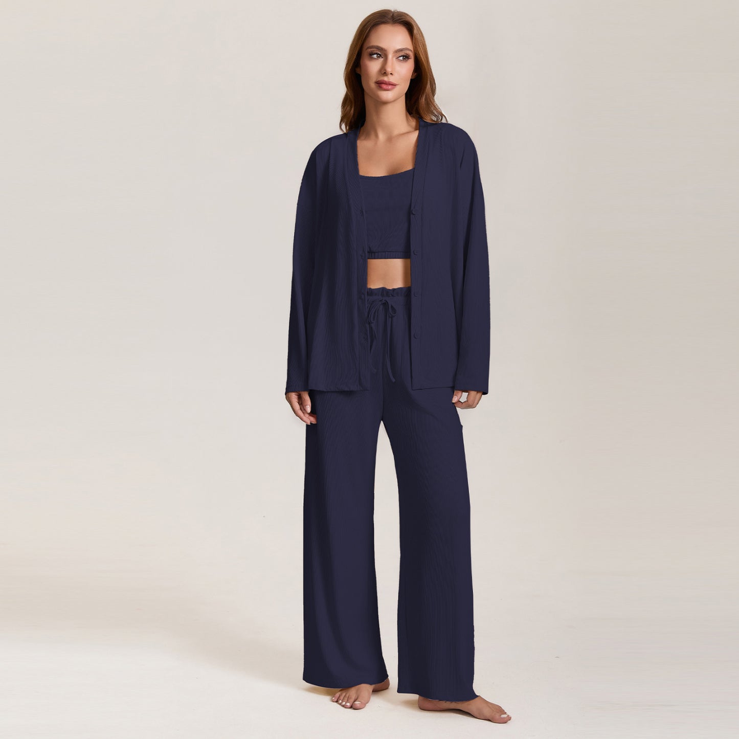 Women's Three-Piece Pajama