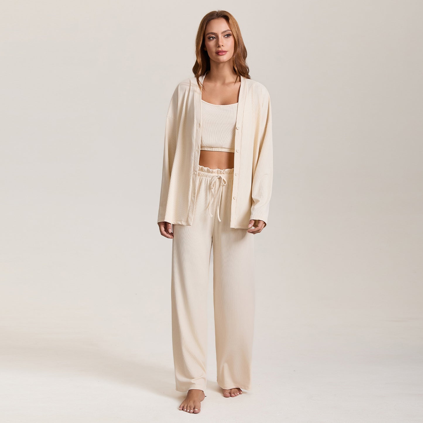 Women's Three-Piece Pajama