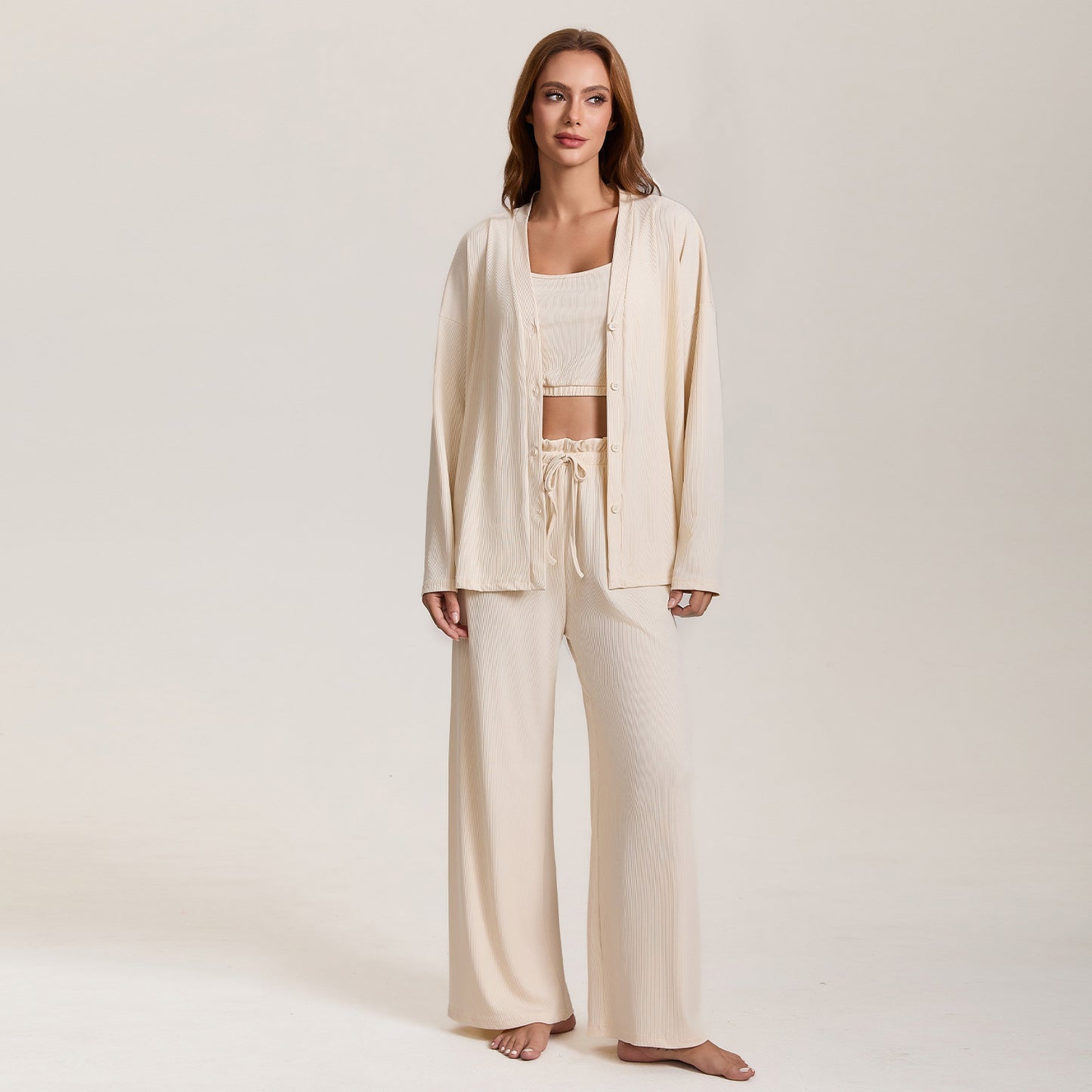 Women's Three-Piece Pajama