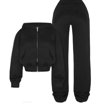 Women's Tube Top and High Waist Pants Set