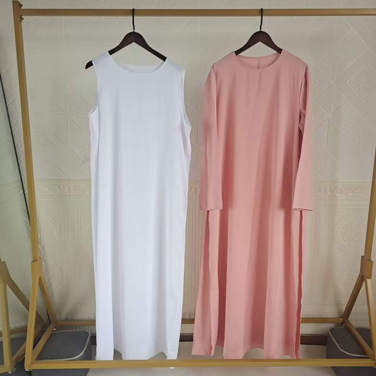 Women's Two-piece Robe and Dress Set