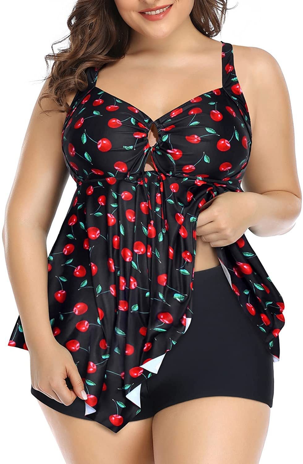 Women's Two-Piece Swimsuit with Control Top