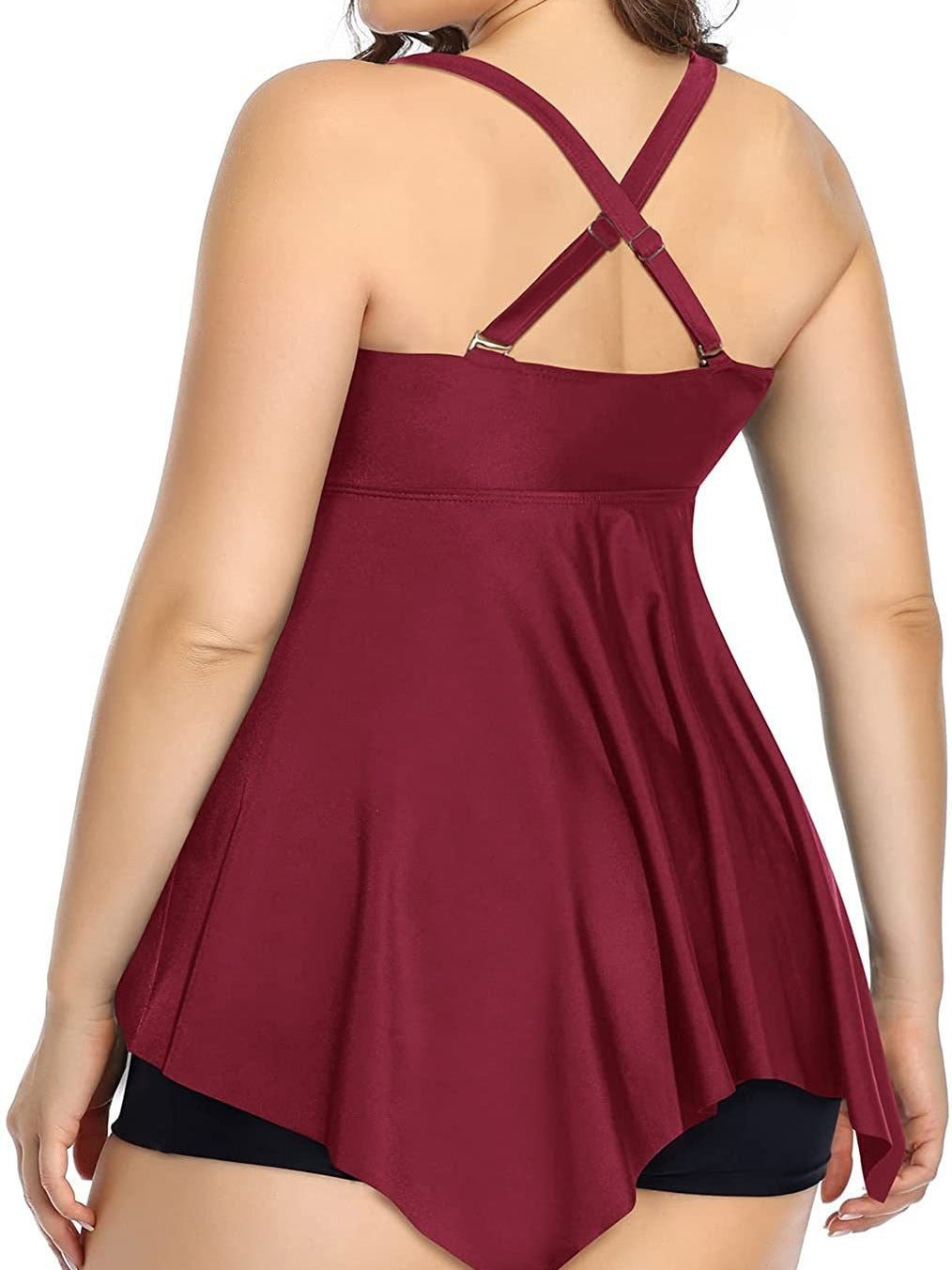 Women's Two-Piece Swimsuit with Control Top