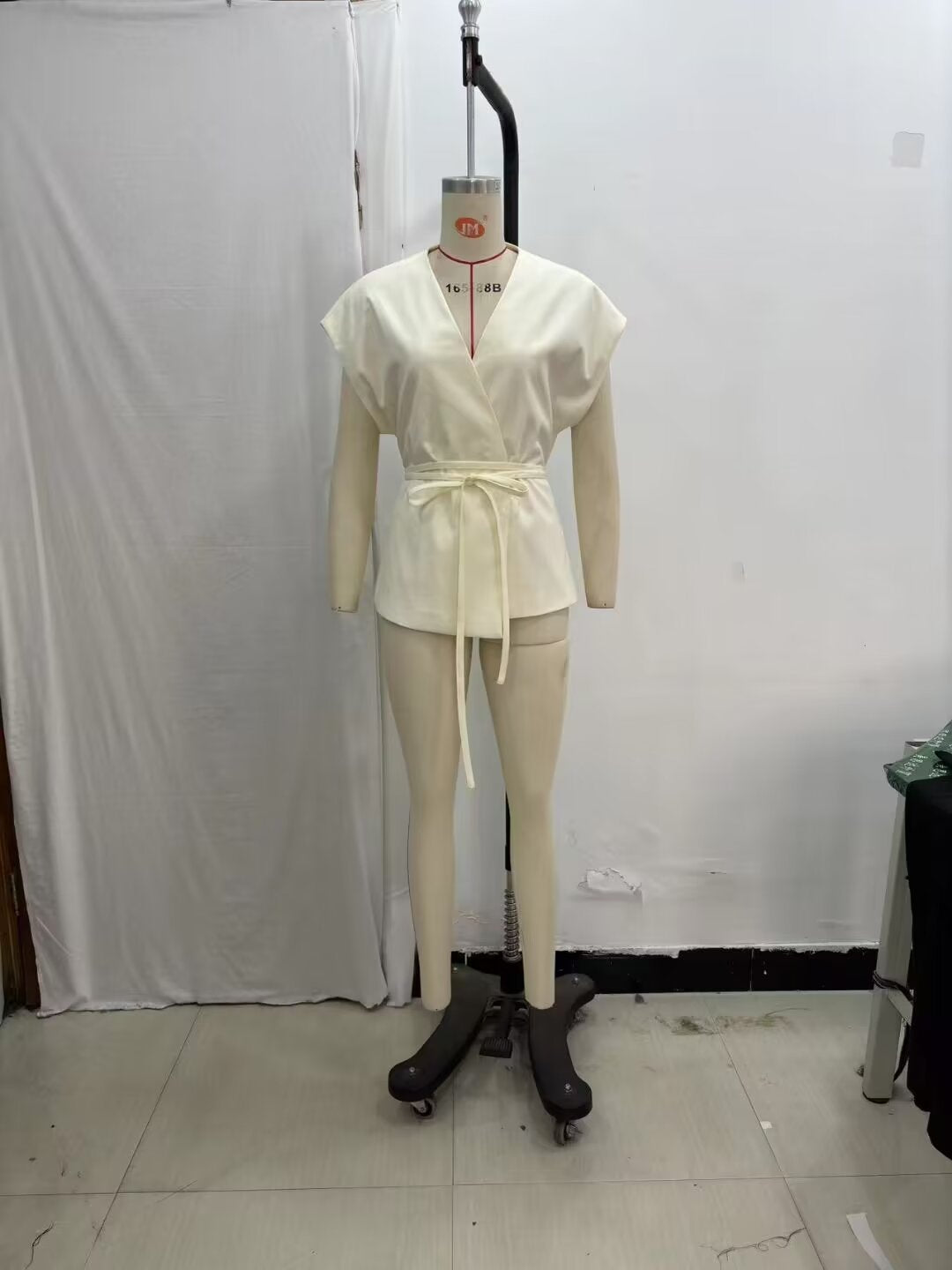 Women's V-Neck Kimono Sleeve Shirt and Pants Set