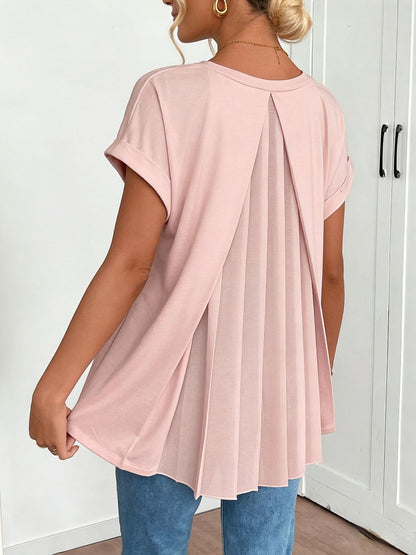 Women's V-Neck Knitted Top