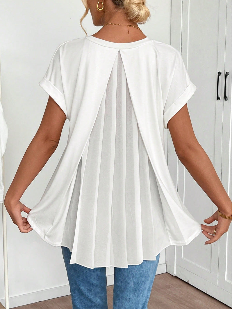 Women's V-Neck Knitted Top