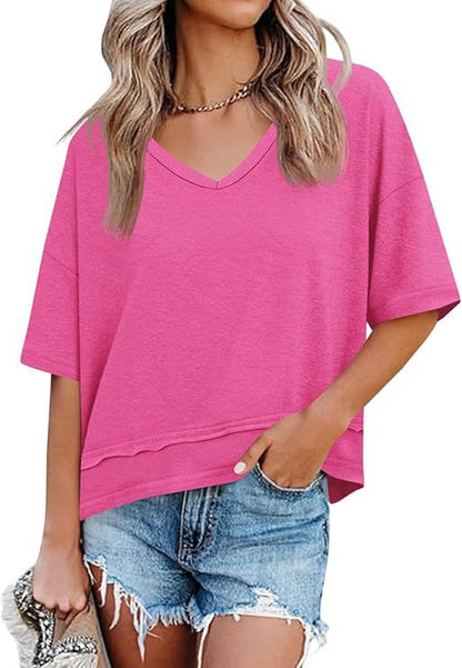 Women's V-Neck Sleeveless T-Shirt