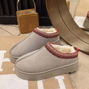 women's velvet warm thick-soled cotton boots