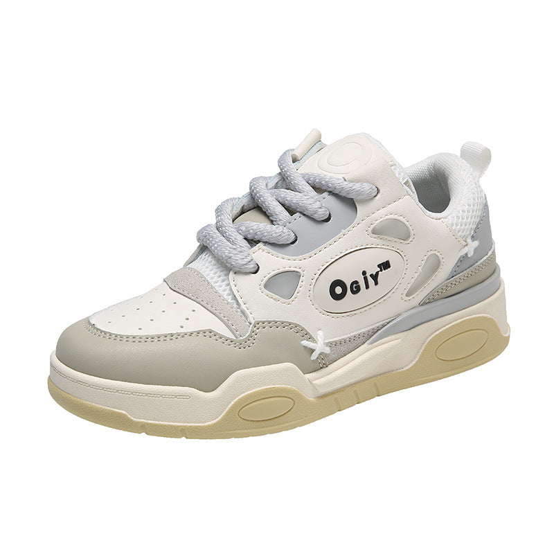 Women's versatile casual thick-soled platform shoes
