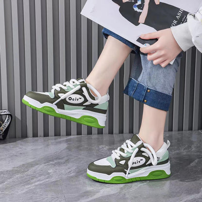 Women's versatile casual thick-soled platform shoes