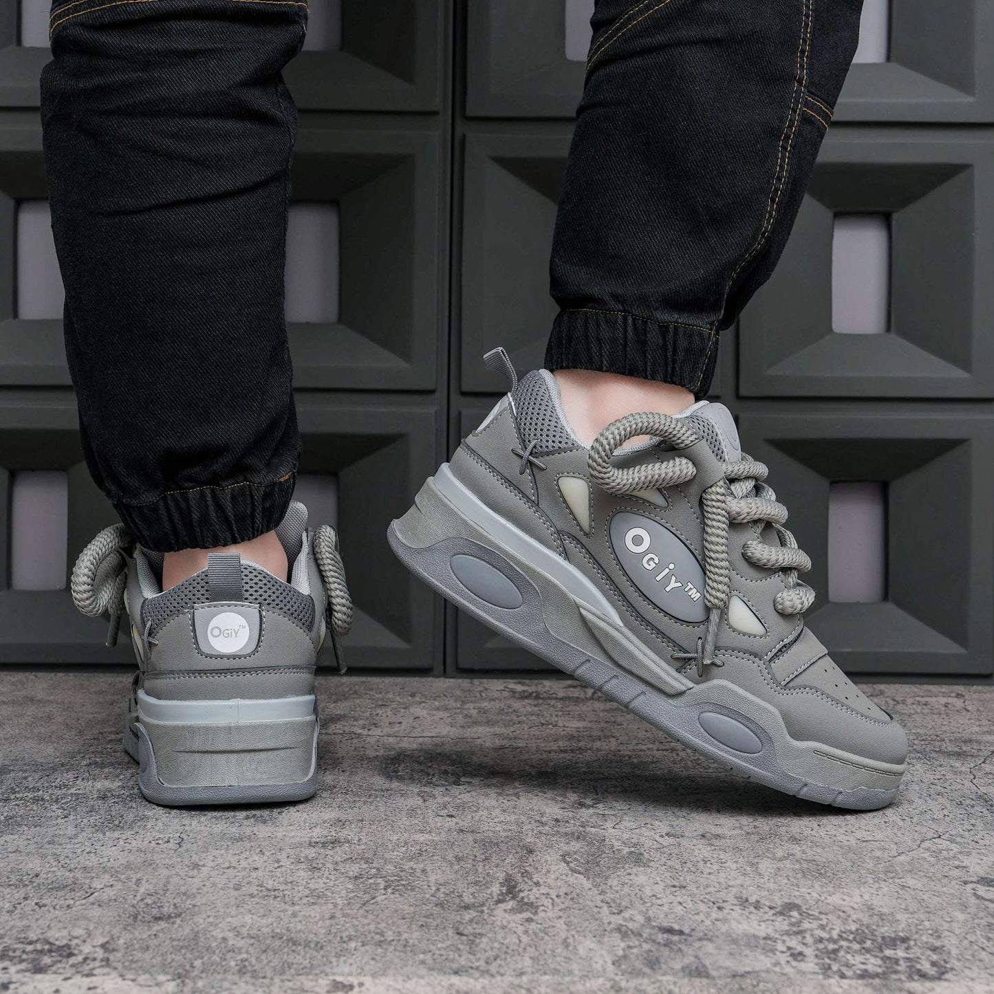 Women's versatile casual thick-soled platform shoes
