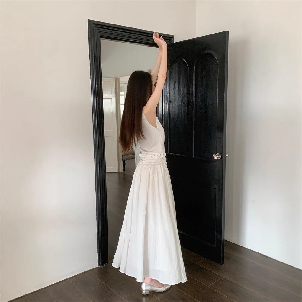 Women's Vest Long Skirt