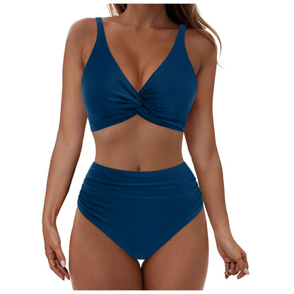 Women's Vest Strap Two-Piece Swimsuit