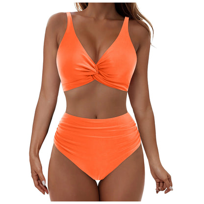 Women's Vest Strap Two-Piece Swimsuit