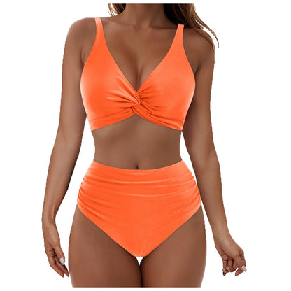 Women's Vest Strap Two-Piece Swimsuit