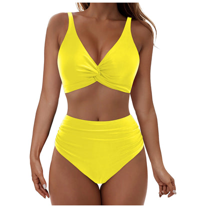 Women's Vest Strap Two-Piece Swimsuit