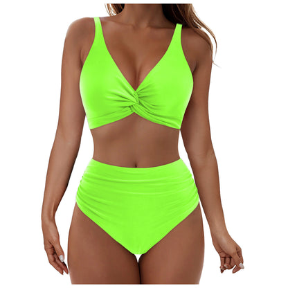 Women's Vest Strap Two-Piece Swimsuit