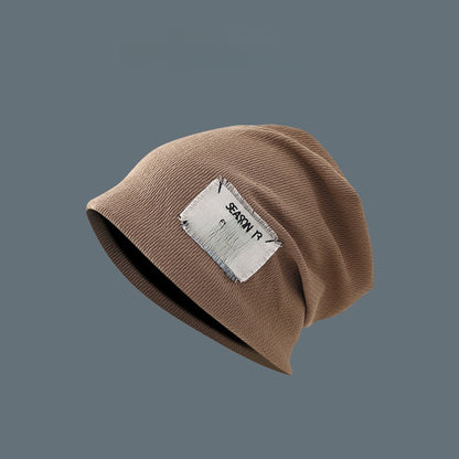 Women's Waffle Knitted Pullover Cap