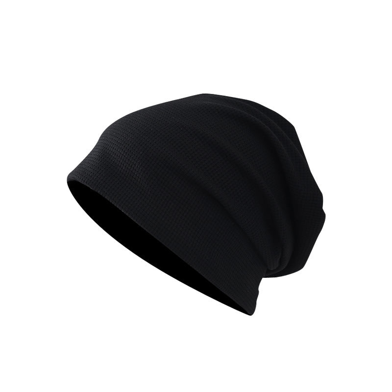 Women's Waffle Knitted Pullover Cap