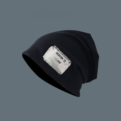 Women's Waffle Knitted Pullover Cap