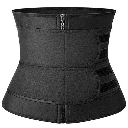Women's Waist Cincher with Zipper and Snap Buttons