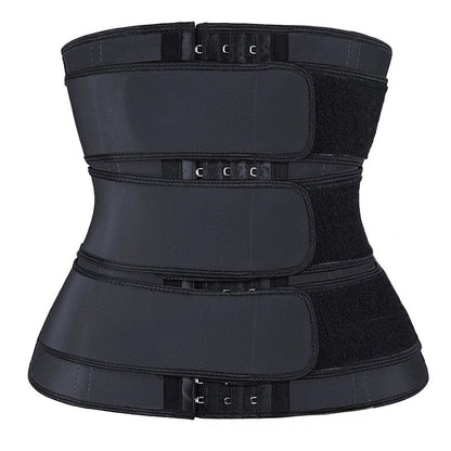 Women's Waist Cincher with Zipper and Snap Buttons