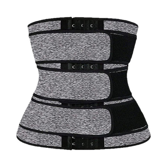 Women's Waist Cincher with Zipper and Snap Buttons