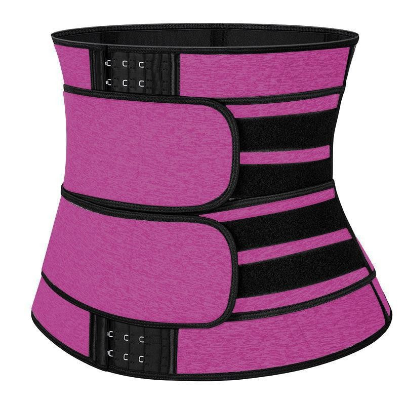 Women's Waist Cincher with Zipper and Snap Buttons