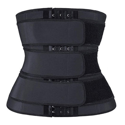 Women's Waist Cincher with Zipper and Snap Buttons