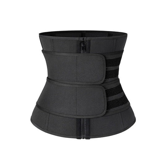 Women's Waist Cincher with Zipper and Snap Buttons