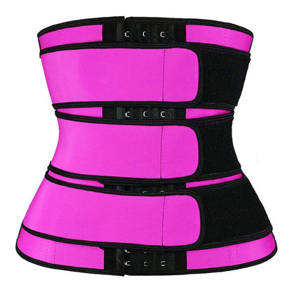 Women's Waist Cincher with Zipper and Snap Buttons