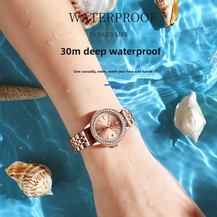 Women's Waterproof Luminous Quartz Watch