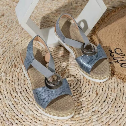Women's Wedge Hemp Sandals