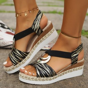 Women's Wedge Hemp Sandals
