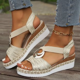 Women's Wedge Hemp Sandals
