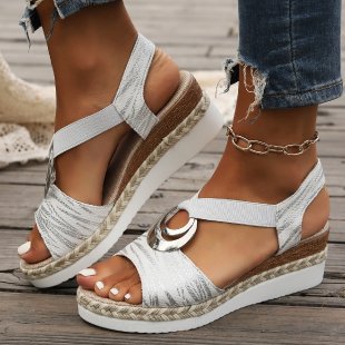 Women's Wedge Hemp Sandals