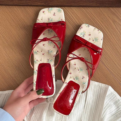 Women's Wedge Sandals French Style High Heels