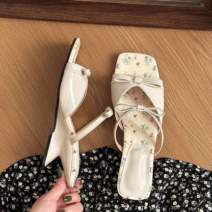 Women's Wedge Sandals French Style High Heels