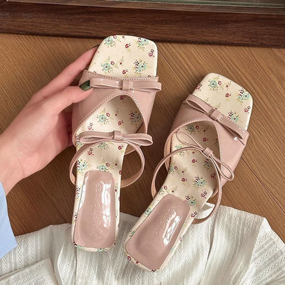 Women's Wedge Sandals French Style High Heels