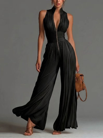Women's Wide-Leg Jumpsuit