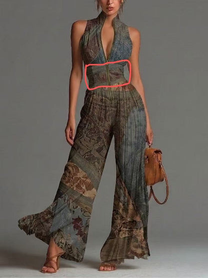 Women's Wide-Leg Jumpsuit