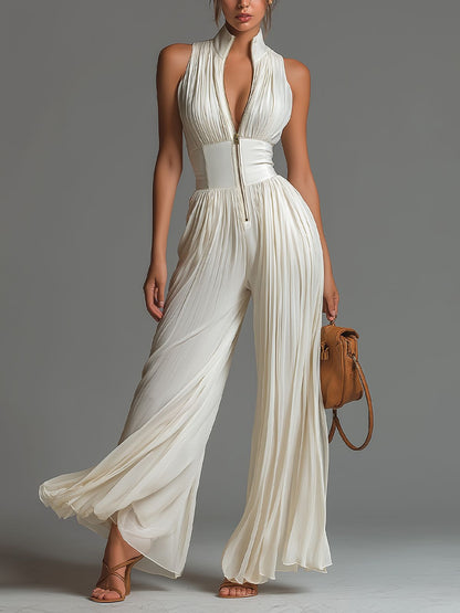 Women's Wide-Leg Jumpsuit