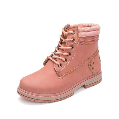 Women's Winter Warm Ankle Martin Boots Casual Shoes